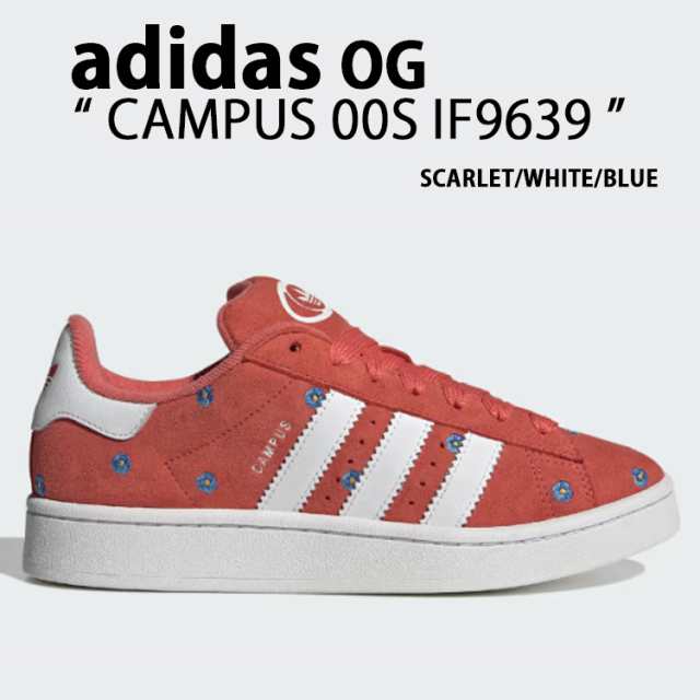 adidas Originals アディダス オリジナルス CAMPUS 00S IF9639 SCARLET WHITE BLUE キャンパス00S