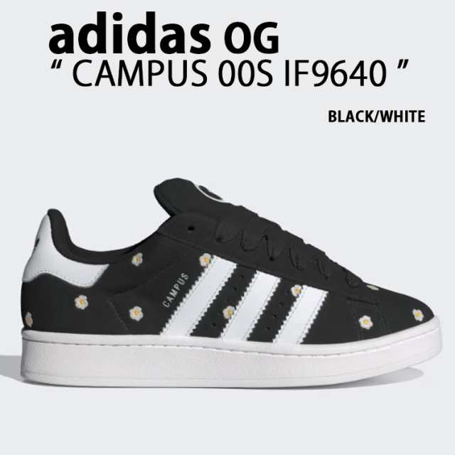 adidas Originals アディダス オリジナルス CAMPUS 00S IF9640 BLACK WHITE キャンパス00S