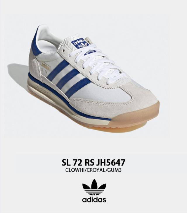 adidas originals アディダス スニーカー SL 72 RS JH5647 WHITE BLUE GUM シューズ ホワイト ブルー メンズ レディース_1