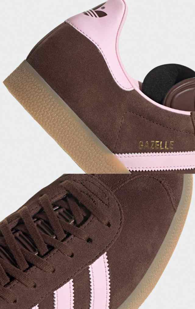 adidas originals アディダス スニーカー GAZELLE JH5666 ガゼル BROWN PINK GUM シューズ テラス系 T-トゥ