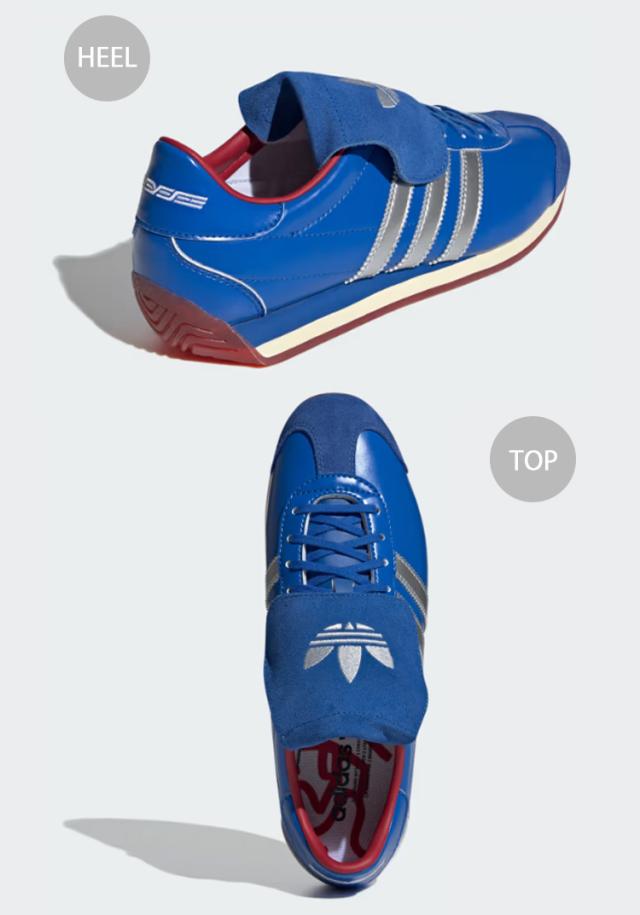 adidas Originals アディダス オリジナルス スニーカー COUNTRY OG JR2601 BLUE SILVER WHITE カントリー_3