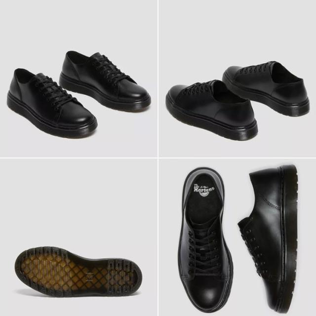 Dr.Martens ドクターマーチン スニーカー Dante Brando Leather Casual Shoes Black 16736001 シューズ ダンテ レザー_2