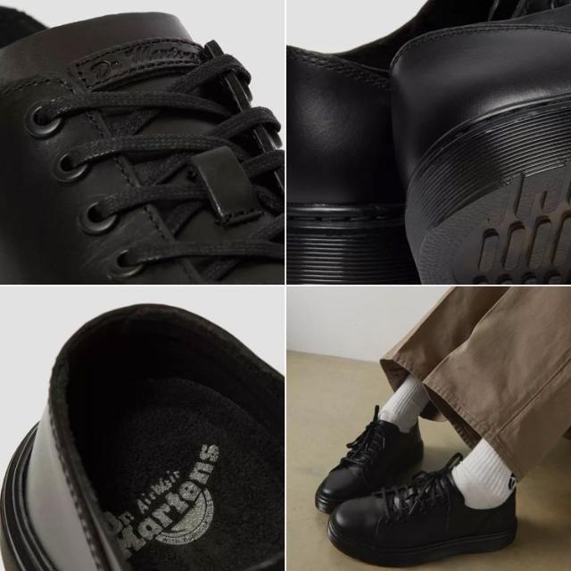 Dr.Martens ドクターマーチン スニーカー Dante Brando Leather Casual Shoes Black 16736001 シューズ ダンテ レザー_3