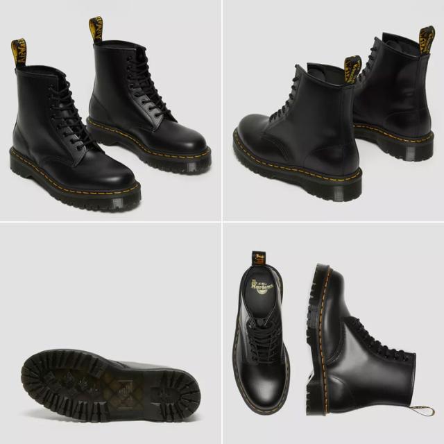 Dr.Martens ドクターマーチン 1460 Bex Smooth Leather Platform Boots 25345001 Black Smooth Leather_2