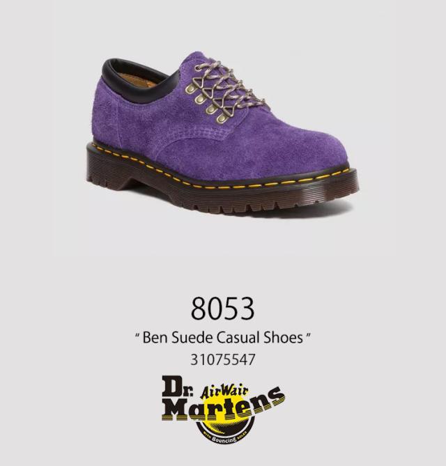 美品　ドクターマーチン　 Dr.Martens ドクターマーチン 5ホールシューズ 8053 Ben Suede Casual