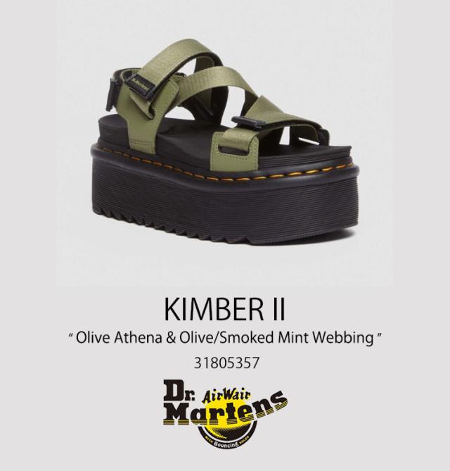Dr. Martens KIMBER IIオリーブグリーン スポーツサンダル Dr. Martens KIMBER IIオリーブグリーン スポーツサンダル