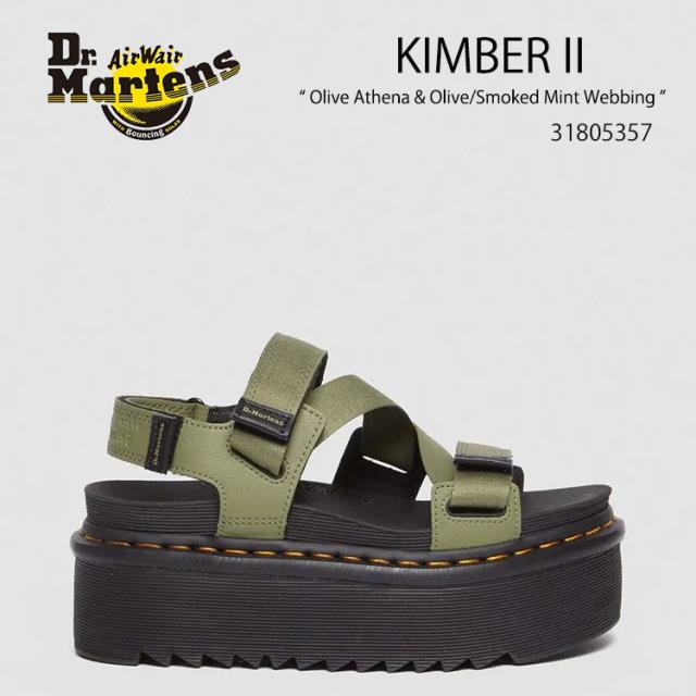 AirWair マーチン オリーブ サンダル