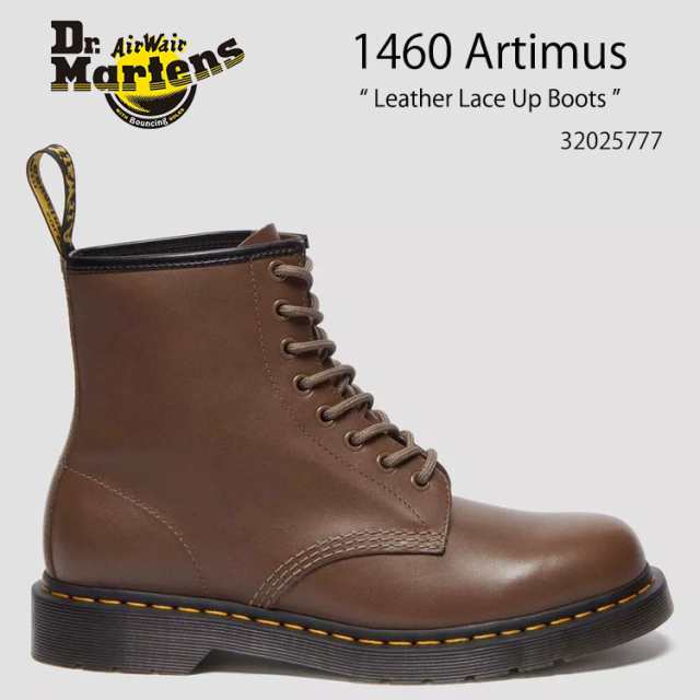 Dr.Martens ドクターマーチン 1460 Artimus Leather Lace Up Boots 32025777 Khaki カーキ