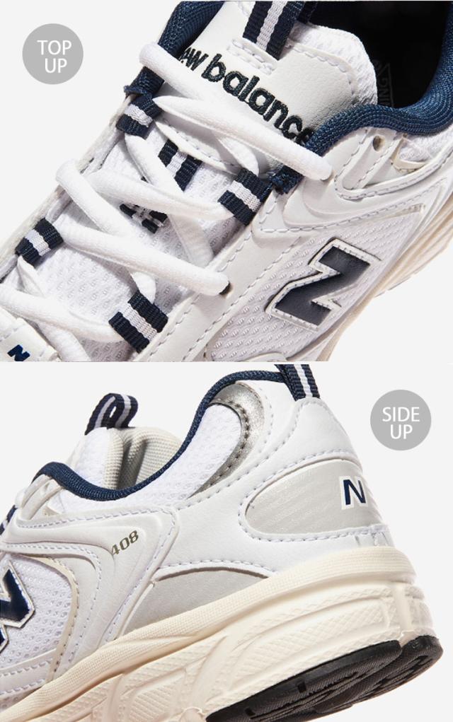 New Balance ニューバランス スニーカー ML408NB WHITE NAVY