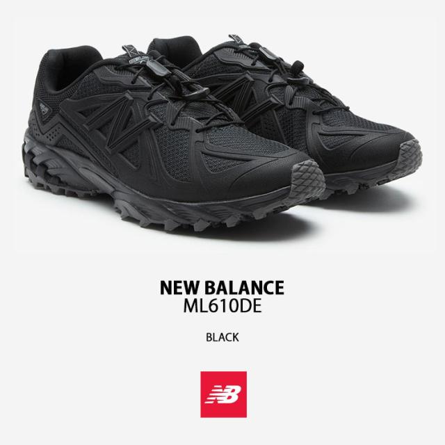 New Balance ニューバランス メンズ レディース スニーカー ML610DE BLACK シューズ NewBalance610 ニューバランス610_1