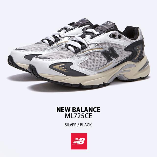 New Balance ニューバランス スニーカー ML725CE SILVER BLACK
