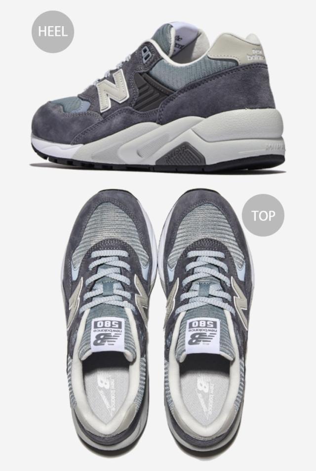 New Balance ニューバランス スニーカー MT580ADB GRAY シューズ NewBalance580 ニューバランス580 スエード メンズ レディース_3