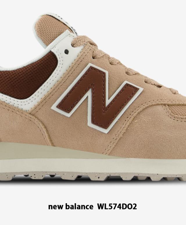 New Balance ニューバランス レディース スニーカー WL574 シューズ WL574DK2 BLACK BROWN ブラッ