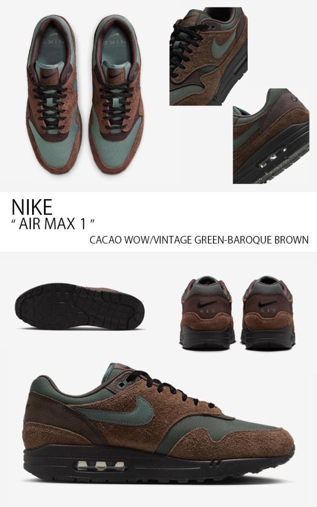 NIKE ナイキ スニーカー AIR MAX 1 エア マックス ワン FZ3590-259 ローカット ブラウン グリーン ビーフ ブロッコリー メンズ 男性用_2
