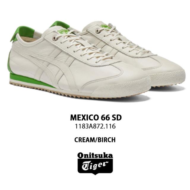 Onitsuka Tiger オニツカタイガー スニーカーMEXICO 66 SD CREAM BIRCHメンズ レディース_1