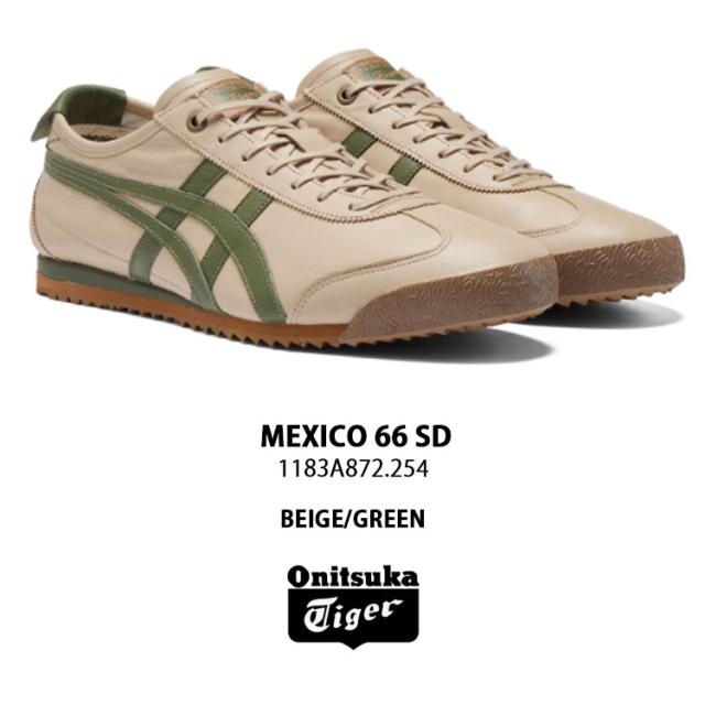 Onitsuka Tiger オニツカタイガー スニーカー MEXICO 66 SD BEIGE Onitsuka Tiger オニツカタイガー スニーカー MEXICO 66 SD BEIGE