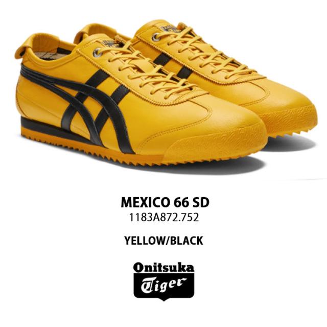 Onitsuka Tiger オニツカタイガー スニーカー MEXICO 66 SD YELLOW