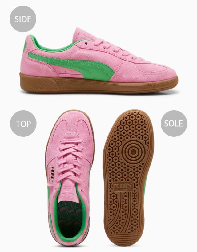 PUMA プーマ スニーカー PALERMO SPECIAL パレルモ スペシャル PINK GREEN GUM 397549_01 シューズ メンズ レディース_2