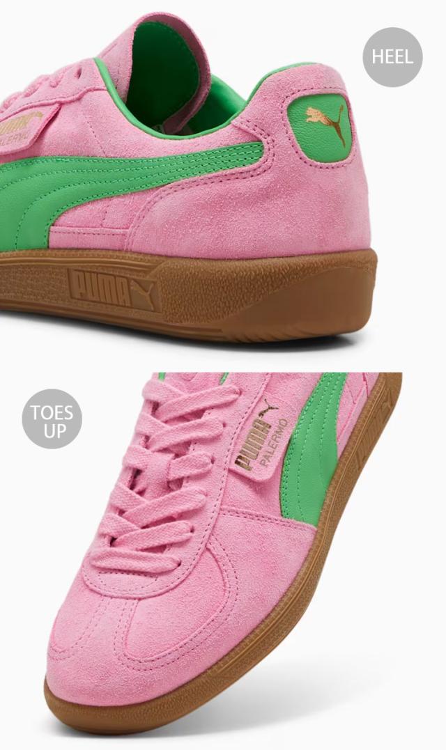 PUMA プーマ スニーカー PALERMO SPECIAL パレルモ スペシャル PINK GREEN GUM 397549_01 シューズ メンズ レディース_3