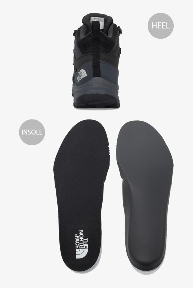 THE NORTH FACE ノースフェイス アウトドアシューズ HEDGEHOG 3 MID WP シューズ マウンテンブーツ 防水 BLACK BROWNIE NS91P54A/B