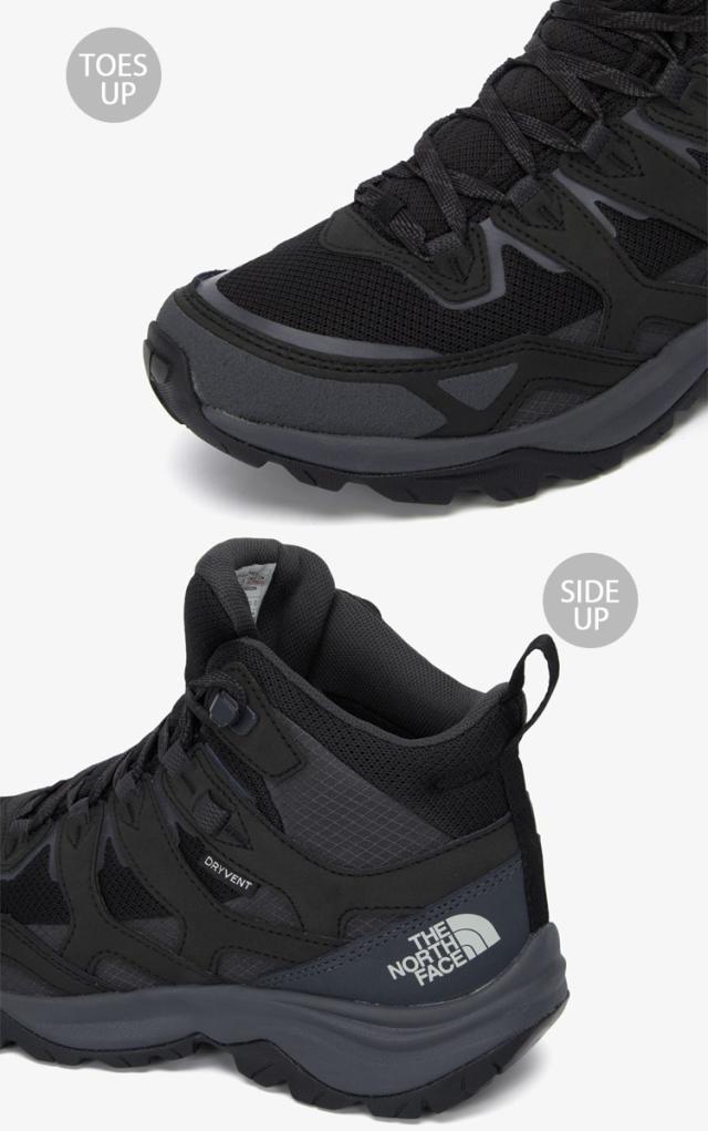 THE NORTH FACE ノースフェイス アウトドアシューズ HEDGEHOG 3 MID WP シューズ マウンテンブーツ 防水 BLACK BROWNIE NS91P54A/B
