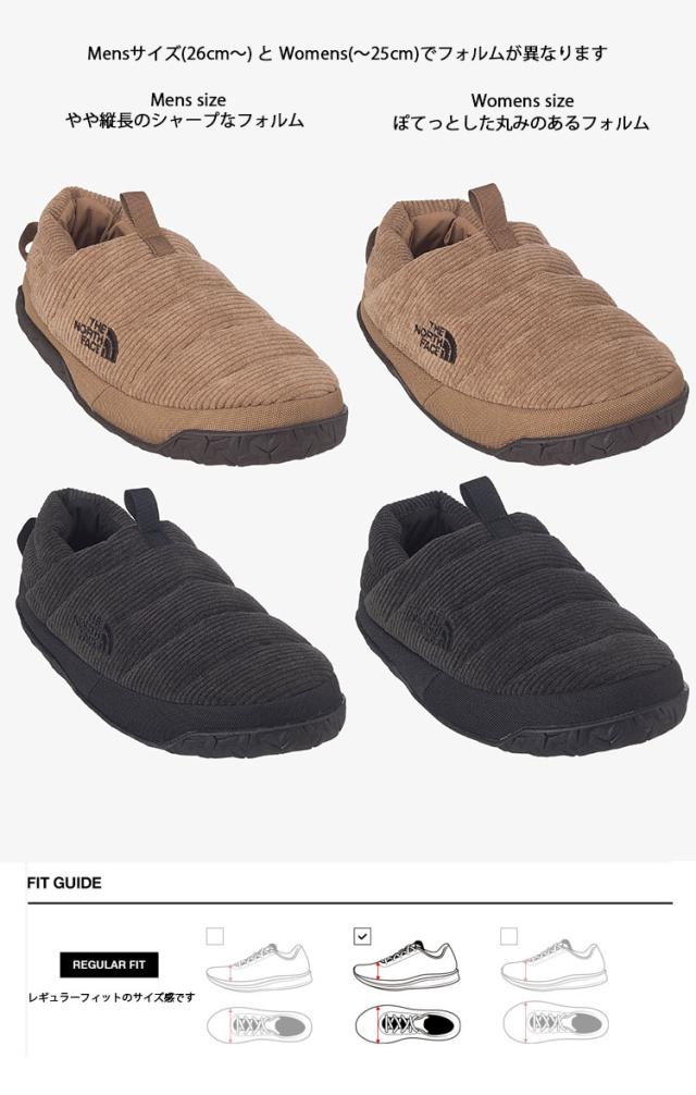 THE NORTH FACE ノースフェイス ミュール ダウンサンダル NUPTSE