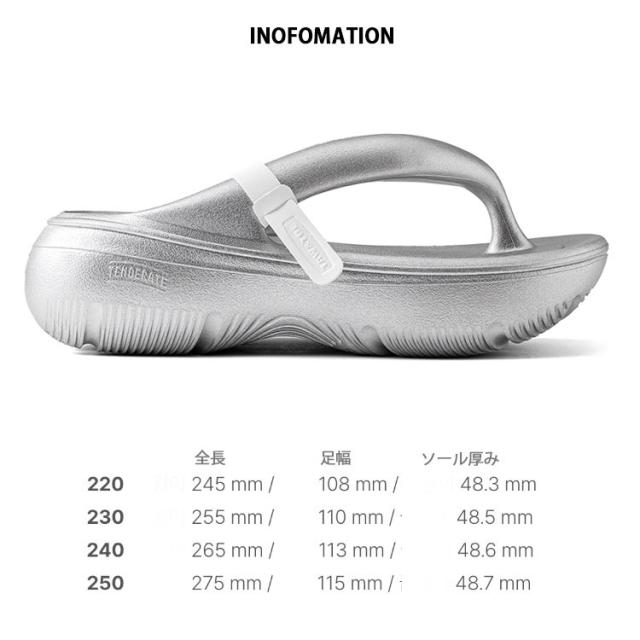 TAW ＆ TOE トゥー＆トゥー サンダル 厚底 ZEROVITY PLUMPY セロビティ プラムピィ リカバリーサンダル SILVER 押し並べて働き掛ける シャワーサンダル 横すべりサンダル 室内 露天 気疲れ押しとどめる もの柔らか 軽さ プラットホーム しろがね色 レディース