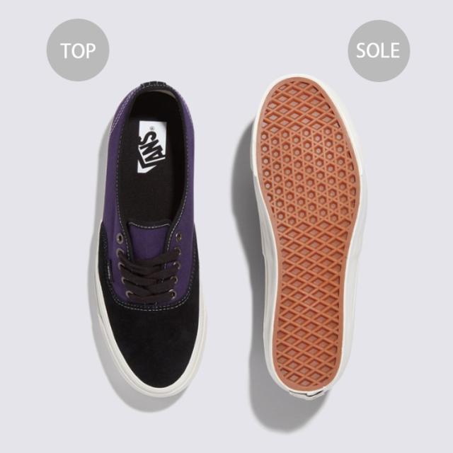 VANS バンズ スニーカー AUTHENTIC BLACK GRAPE VN0007QYGPE オーセンティック ブラック グレープ メンズ レディース 男性用 女性用