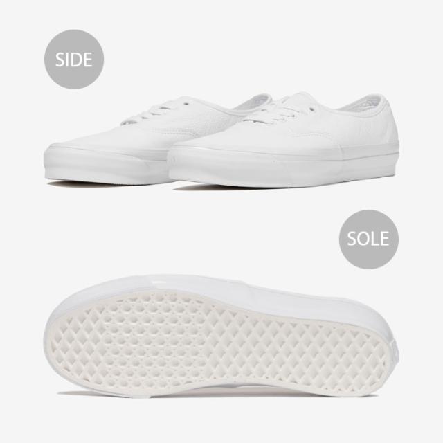 VANS バンズ スニーカー AUTHENTIC REISSUE 44 LX LEATHER WHITE VN000CQAWWW オーセンティック リシュー 44 ラックス レザー ホワイト