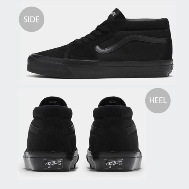 VANS バンズ スニーカー SK8-Mid REISSUE 83 LX BLACK VN000CQQBKA