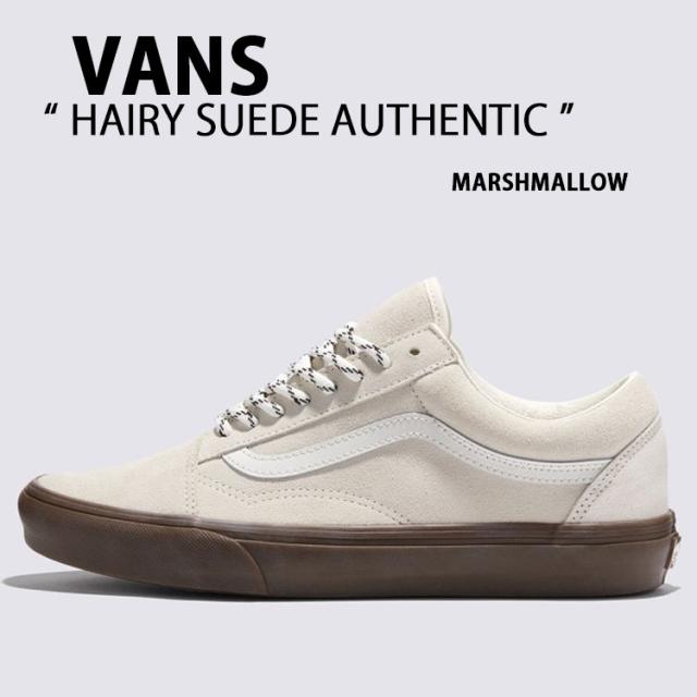 VANS バンズ スニーカー HAIRY SUEDE AUTHENTIC MARSHMALLOW VN000CR5CCZ オーセンティック シューズ