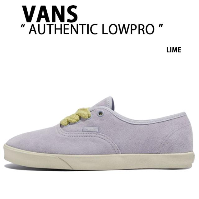 VANS バンズ スニーカー  AUTHENTIC LOWPRO LIME VN000D04C2R オーセンティック ロープロ ライム