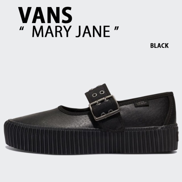 VANS バンズ スニーカー MARY JANE BLACK VN000D07L37 メリージェーン ブラック レディース