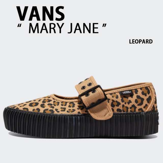 VANS バンズ スニーカー MARY JANE LEOPARD VN000D07LPR メリージェーン レオパード レディース