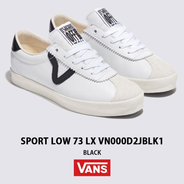 VANS バンズ スニーカーSPORT LOW 73 LX BLACK VN000D2JBLK スポーツ ロウ ブラック メンズ レディース_1