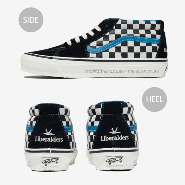 VANS バンズ スニーカー SK8-Mid REISSUE 83 LX BLUE MARSHMALLOW VN000N047Z2_2