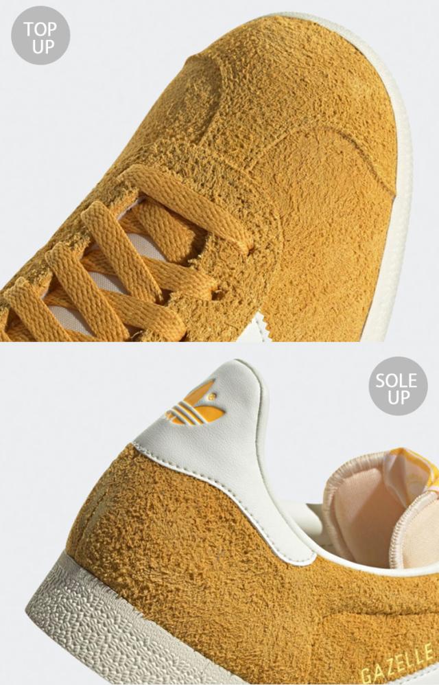 adidas アディダス スニーカー GAZELLE IF9654 YELLOW WHITE CREAM ガゼル シューズ イエロー メンズ レディース