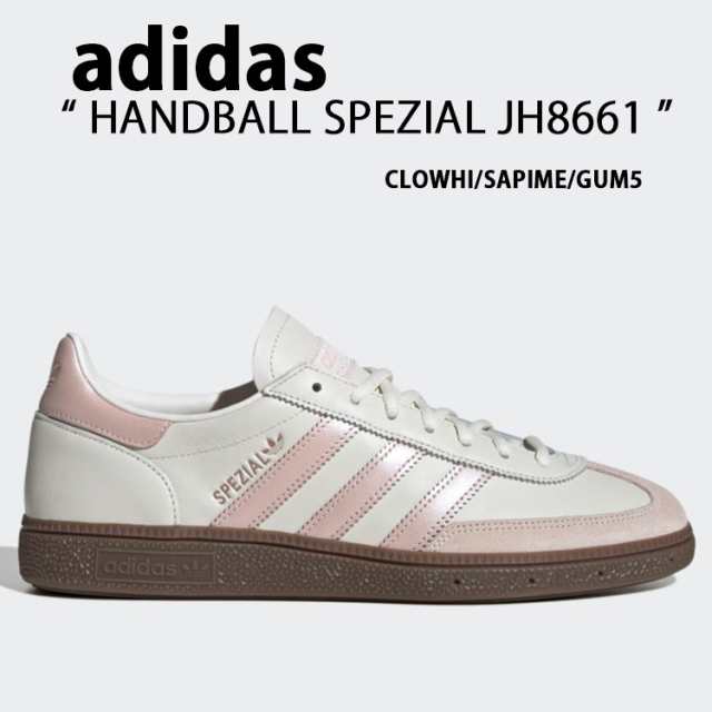 adidas originals アディダス スニーカー HANDBALL SPEZIAL JH8661 CLOUD WHITE SANDY PINK METALLIC GUM ハンドボール スペツィアル ス