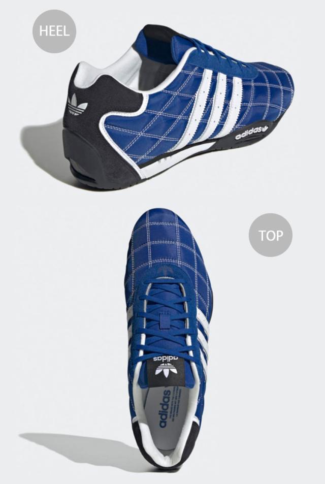adidas アディダス スニーカー ADIRACER LO JP7012 BLUE WHITE