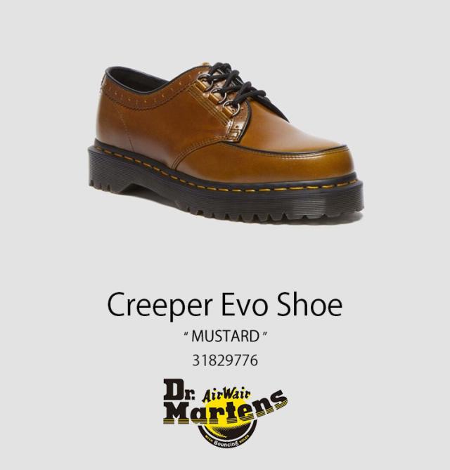 Dr.Martens ドクターマーチン クリーパー EVO シューズ Creeper Evo Shoe 31829776 MUSTARD ANALINE シューズ マスタード メンズ レディース 男性用 女性用 【中古】未使用品_1