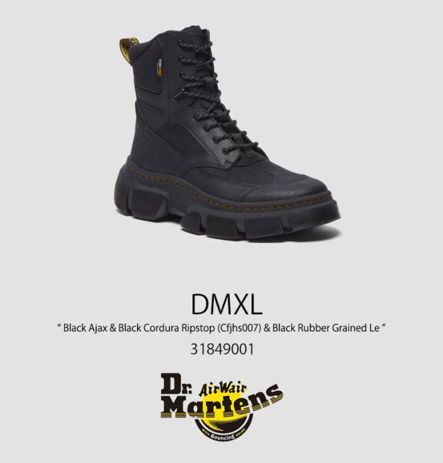 Dr.Martens メンズ Dr Martens☆TARIK ZIP☆ジップ 8 ホール ブーツ☆BLACK (Dr.Martens