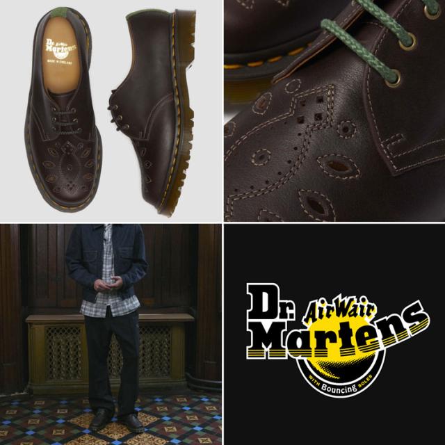 Dr.Martens ドクターマーチン シューズ 1461 Brown Natural Tumble & Pea Green Desert Oasis Suede 31855858 MADE IN ENGLAND メンズ レディース 男性用 女性用【中古】未使用品_3