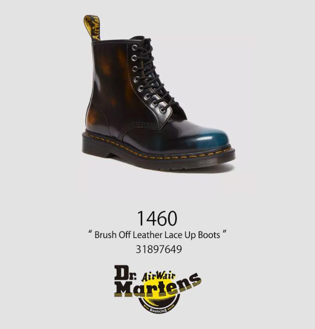 Dr.Martens ドクターマーチン 1460 Brush Off Leather Lace Up Boots
