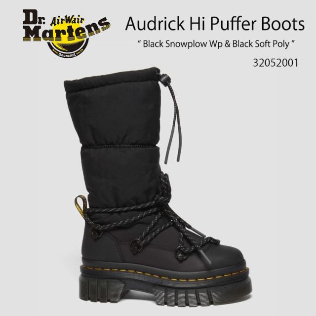 Dr.Martens ドクターマーチン ブーツ  Audrick Hi Puffer Boots 32052001 Black ブラック 防寒 防風ブーツ メンズ レディース 男性用 女性用【中古】未使用品