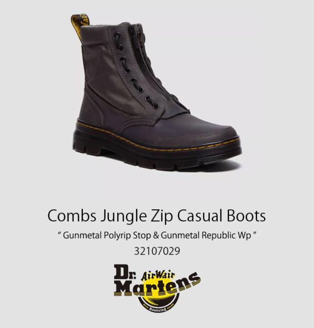 ドクターマーチンブーツ Dr.Martens ドクターマーチン ブーツ Combs Jungle Zip Casual Boots