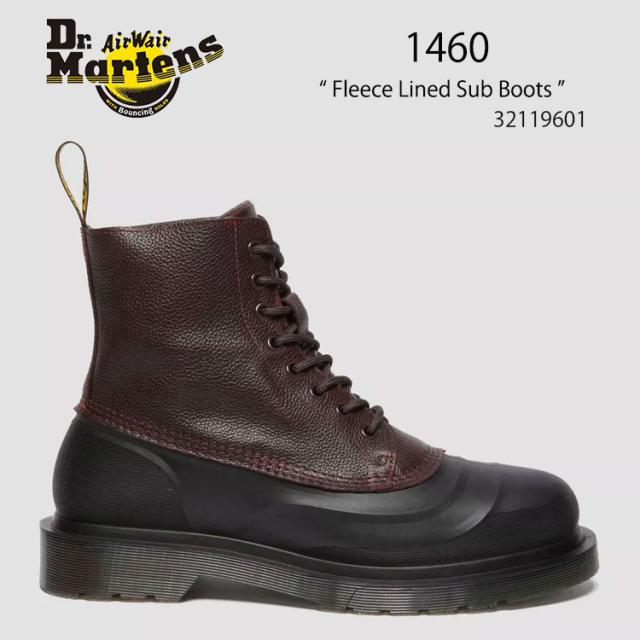 Dr.Martens ドクターマーチン 1460 Fleece Lined Sub Boots 32119601 Oxblood