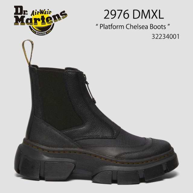 Dr.Martens ドクターマーチン ブーツ サイドゴアブーツ 2976 DMXL Platform Chelsea Boots チェルシーブーツ BLACK 32234001の通販は