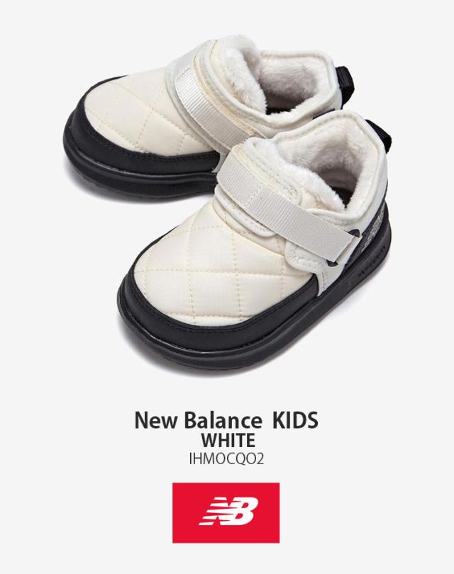 New Balance ニューバランス キッズ ブーツ WHITE キッズシューズ ホワイト ショートブーツ パディングブーツ IHMOCQO2 ベビー用 子供用 New Balance ニューバランス キッズ ブーツ WHITE キッズシューズ ホワイト ショートブーツ パディングブーツ IHMOCQO2 ベビー用 子供用