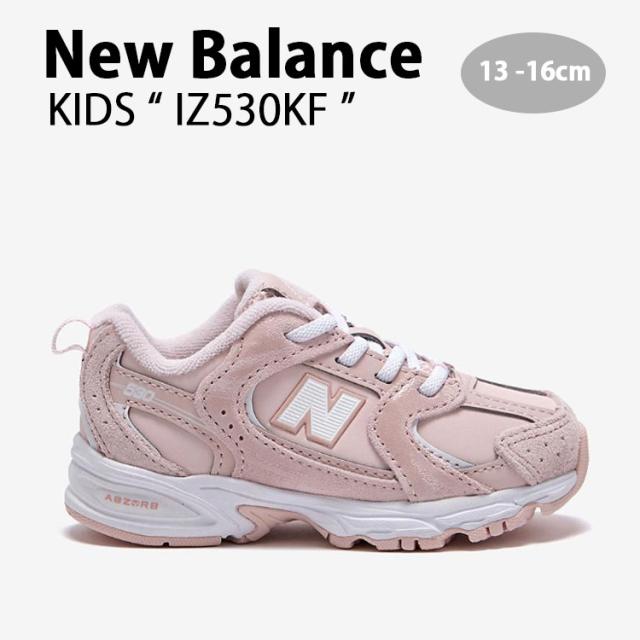 New Balance ニューバランス キッズ スニーカー NewBalance 530 PINK キッズシューズ ピンク ホワイト IZ530KF ベビー用 子供用の通販は