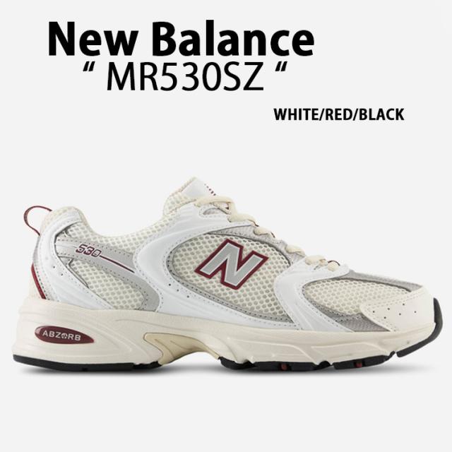 New Balance ニューバランス スニーカー MR530SZ NEWBALANCE MR530 WHITE RED BLACK シューズ ホワイト レッド ブラック
